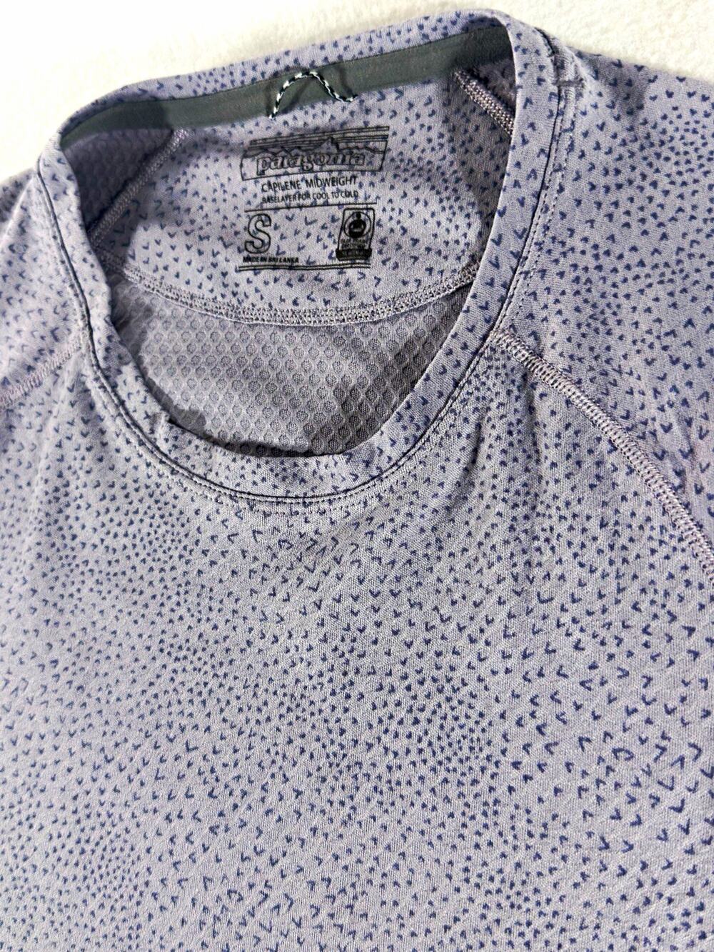 Patagonia Women’s Small Capilene Midweight Gray Base Layer